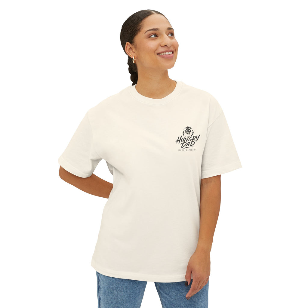 Oversized Boxy Tee - Stay Hungry, Raise Kings