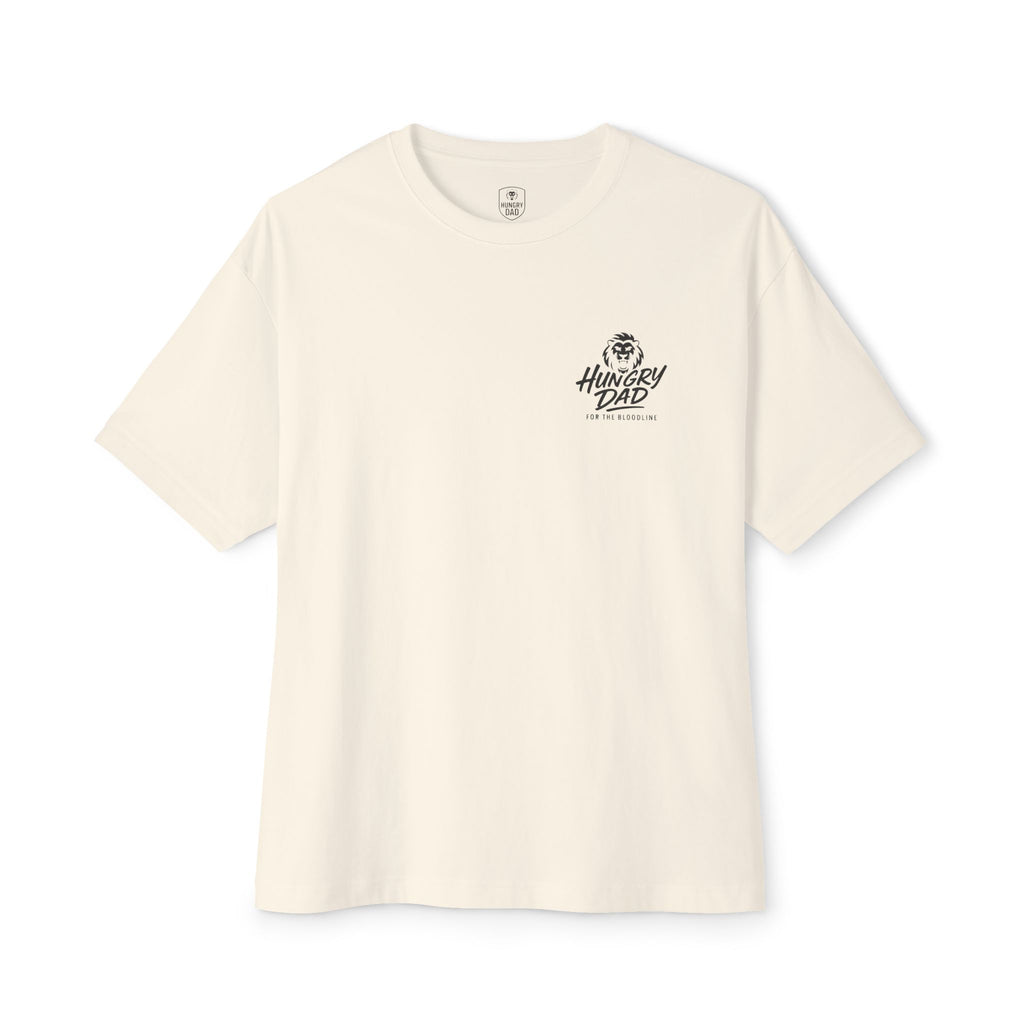 Oversized Boxy Tee - Stay Hungry, Raise Kings